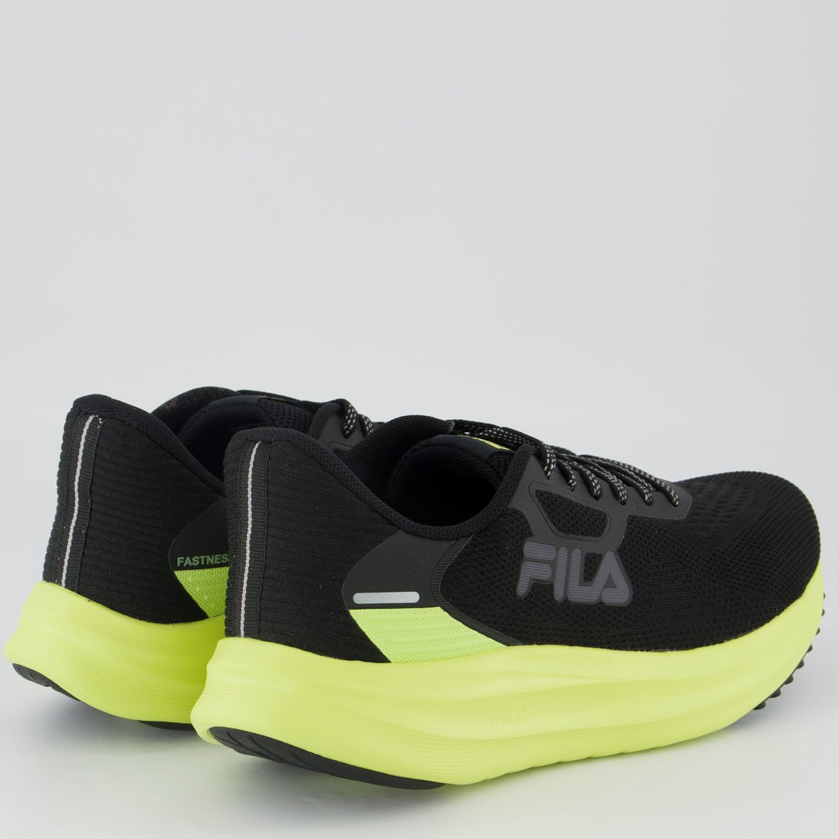 Tênis Fila Fastness Preto e Verde Preto 3