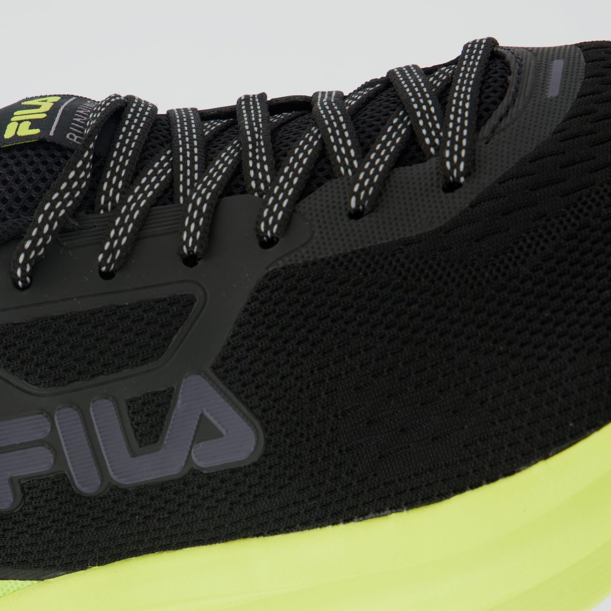Tênis Fila Fastness Preto e Verde Preto 7