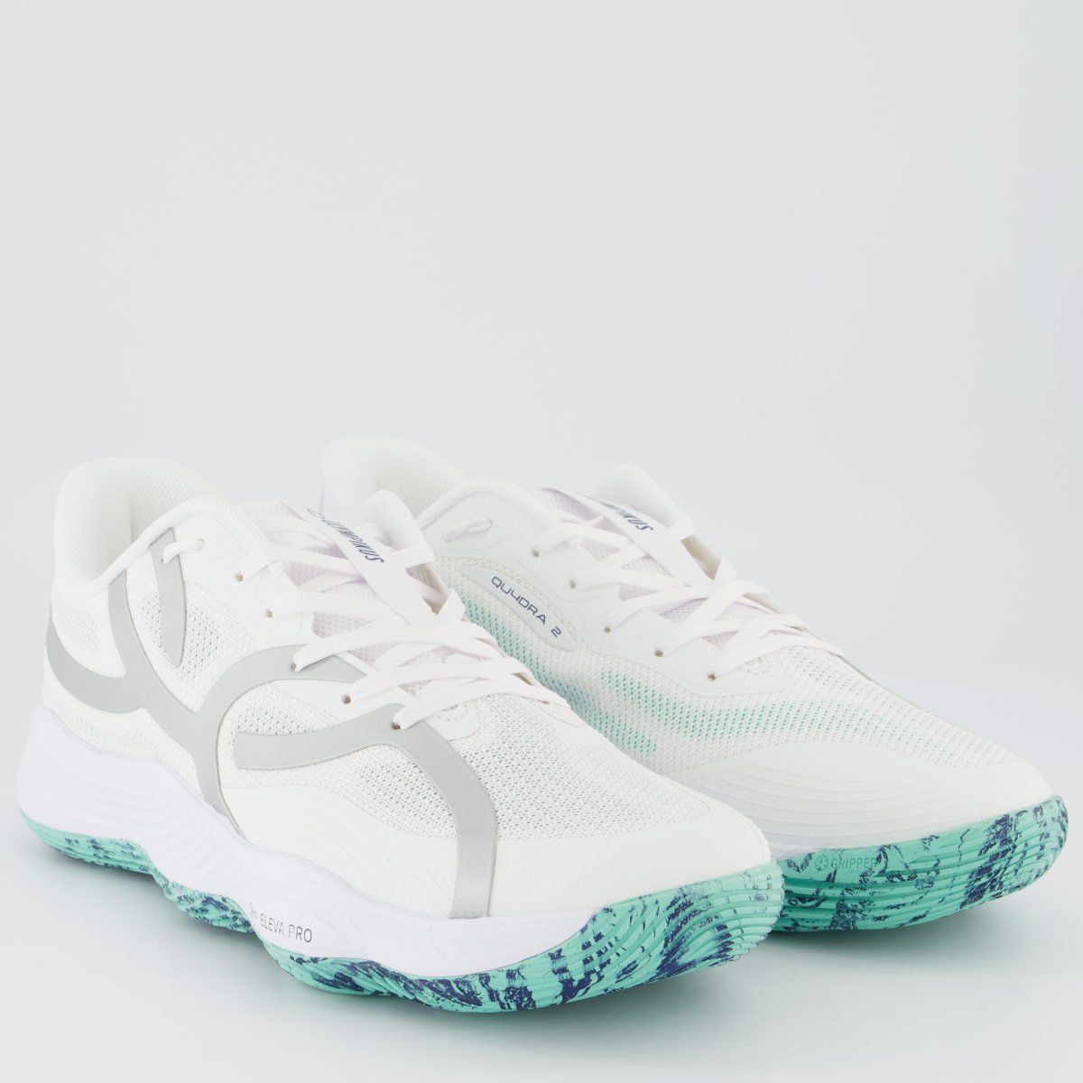Tênis Olympikus Qu4dra 2 Branco e Verde Branco 2