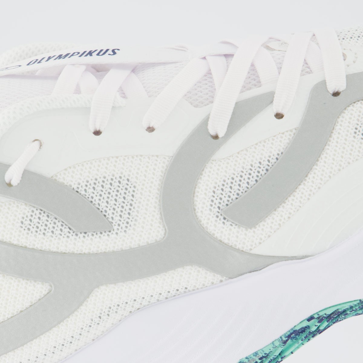 Tênis Olympikus Qu4dra 2 Branco e Verde Branco 7