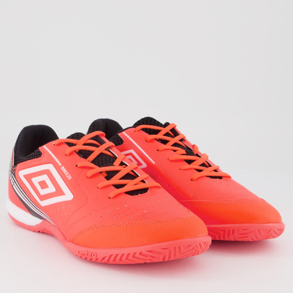 Chuteira Umbro Furious Futsal Laranja e Branca Laranja 2