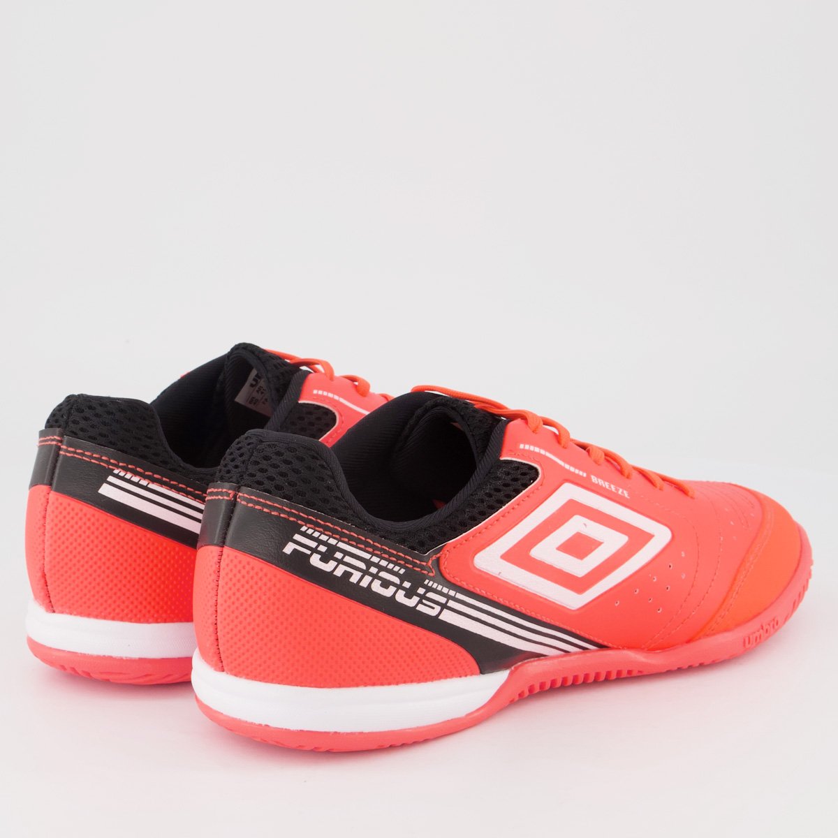Chuteira Umbro Furious Futsal Laranja e Branca Laranja 3