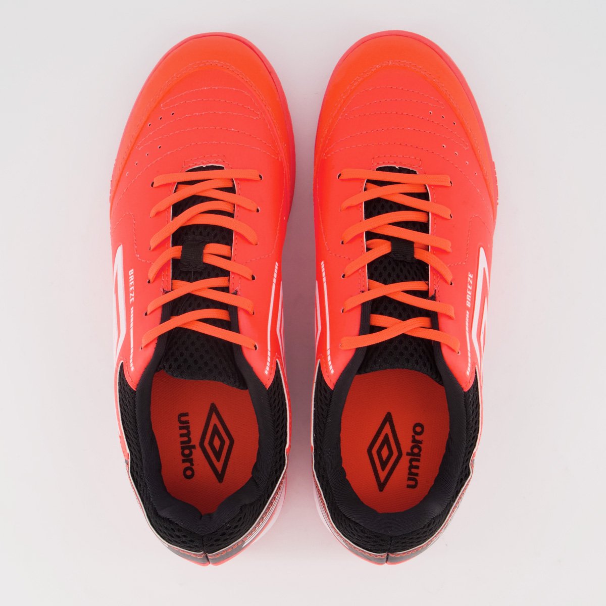 Chuteira Umbro Furious Futsal Laranja e Branca Laranja 4