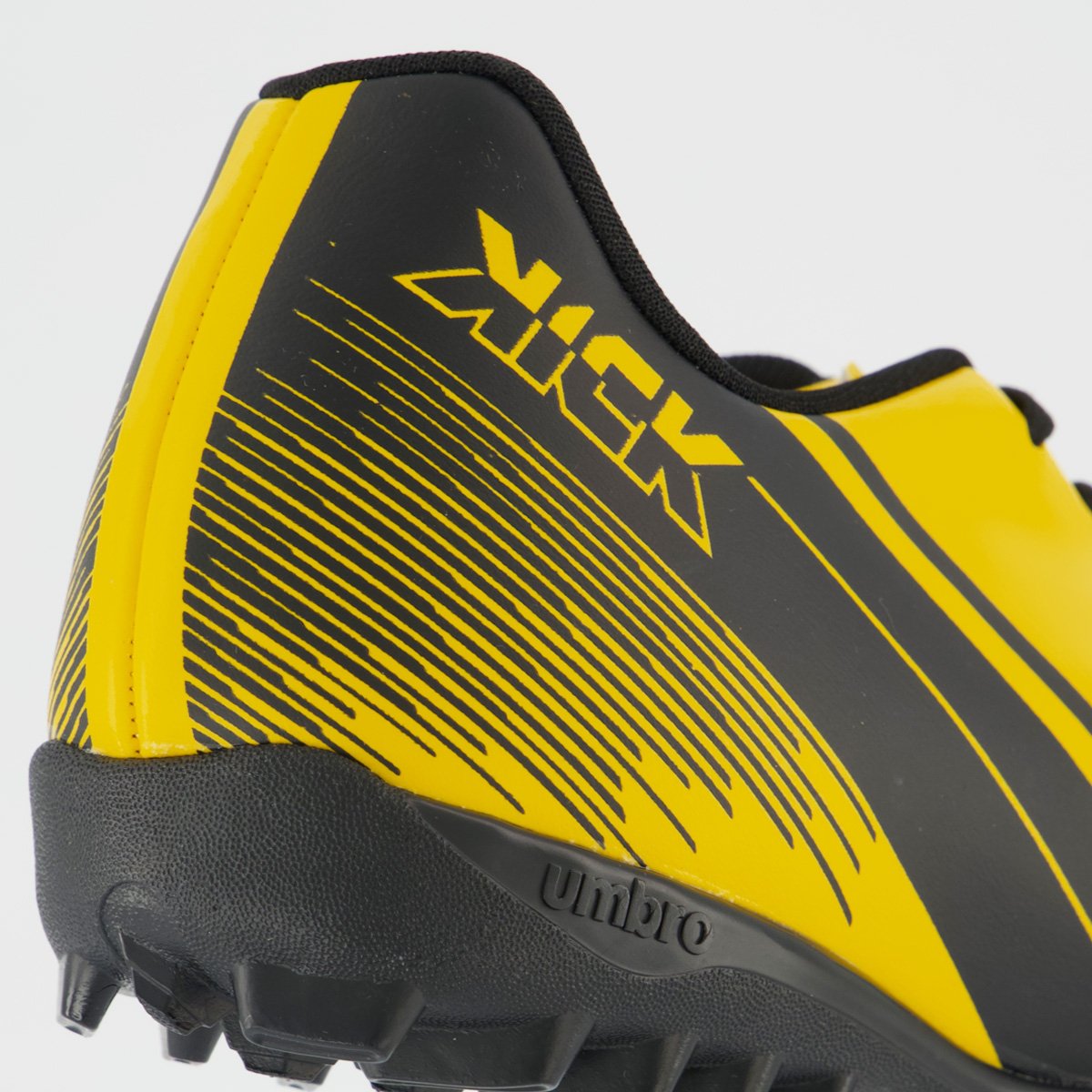 Chuteira Umbro Kick Society Amarela e Preta Amarelo 6