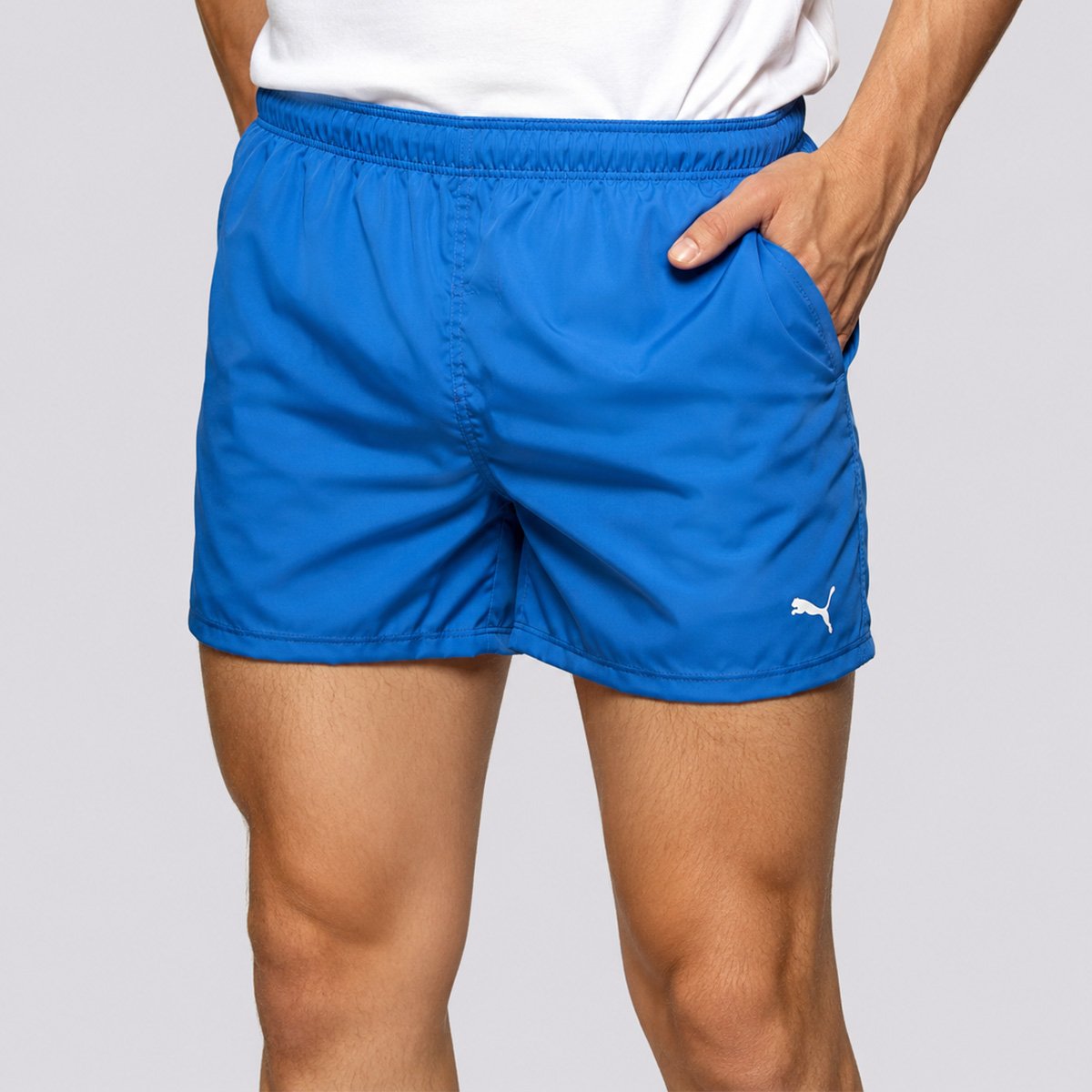Shorts Puma Board Curto Azul