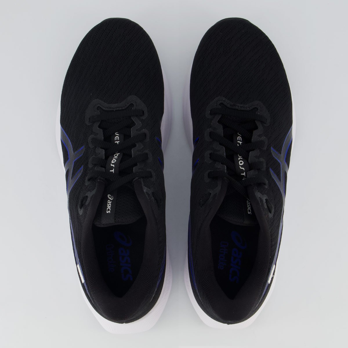 Tênis Asics Versablast 4 Preto e Azul Preto 4