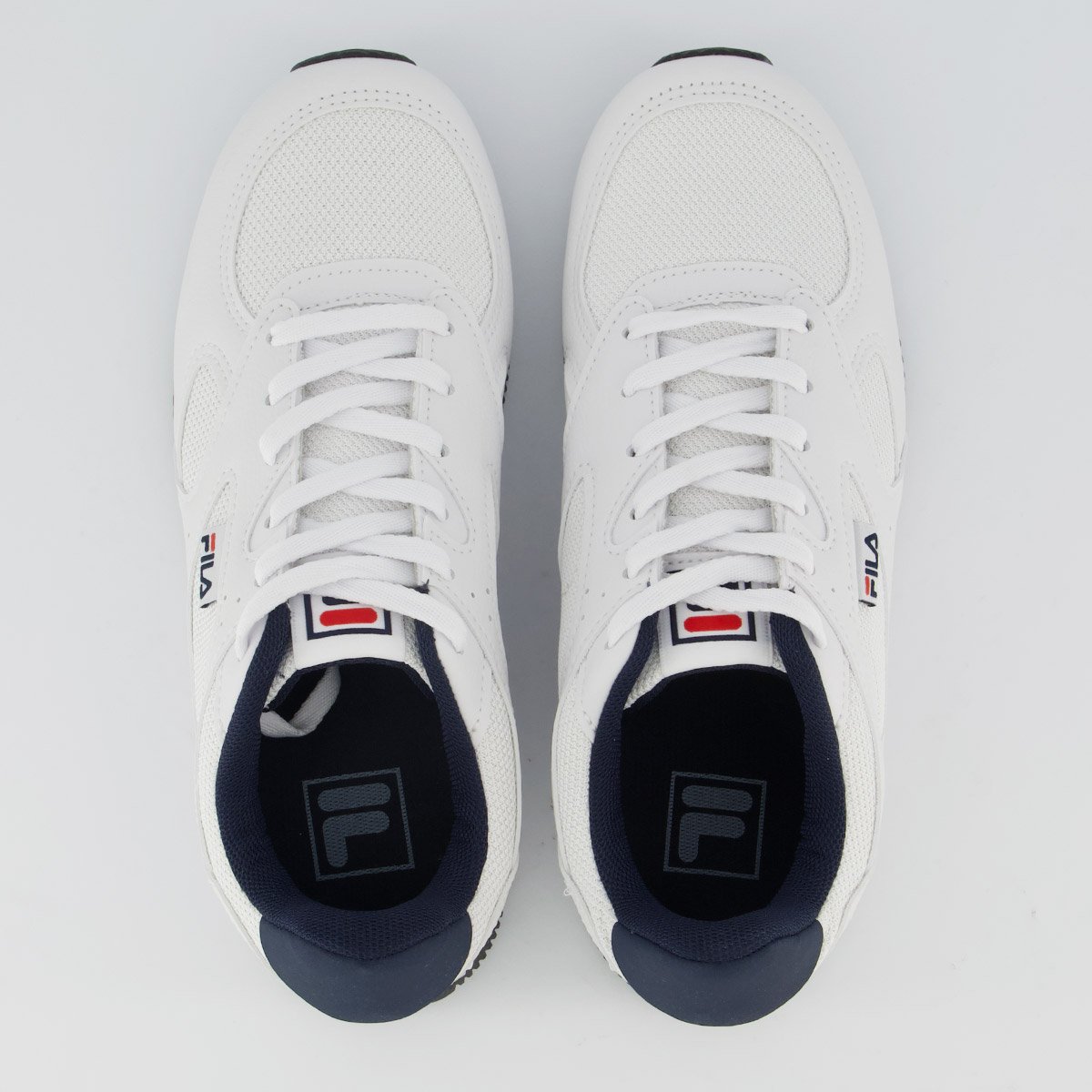 Tênis Fila Jogger 95 Feminino Branco e Marinho Branco 4