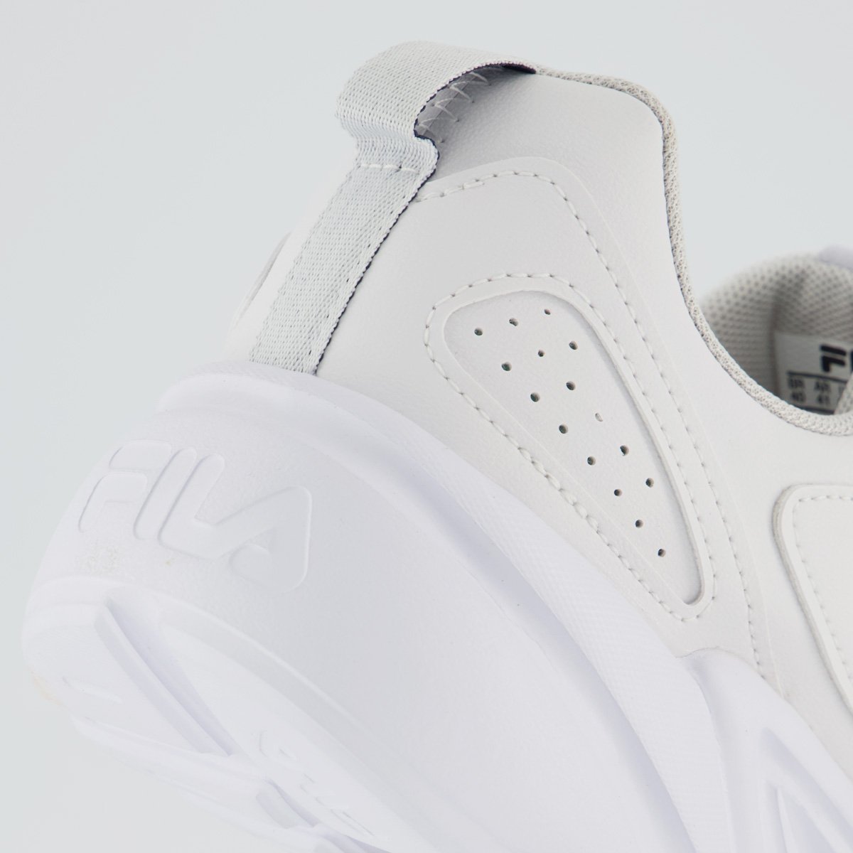 Tênis Fila Street Fit 3 Branco Branco 6