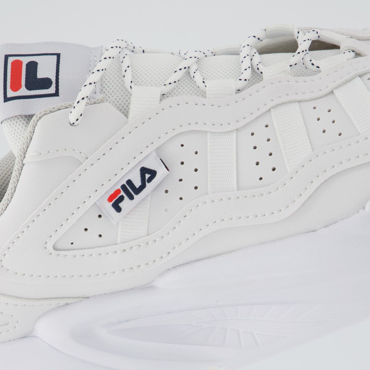 Tênis Fila Street Fit 3 Branco Branco 7