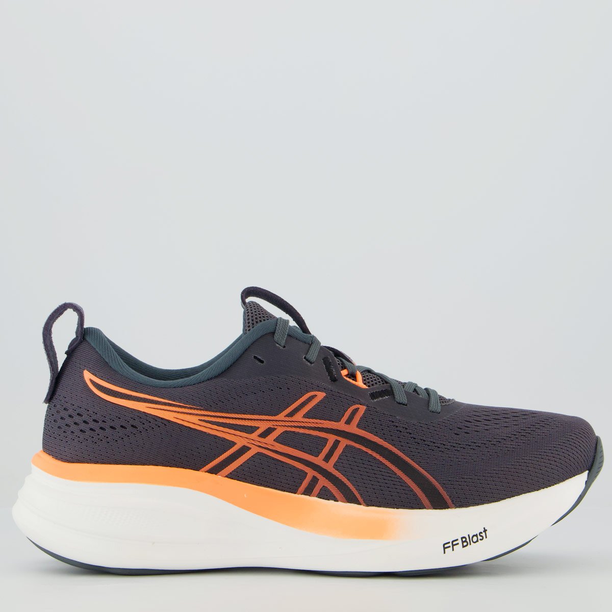 Tênis Asics Gel Pulse 17 SE Cinza e Laranja