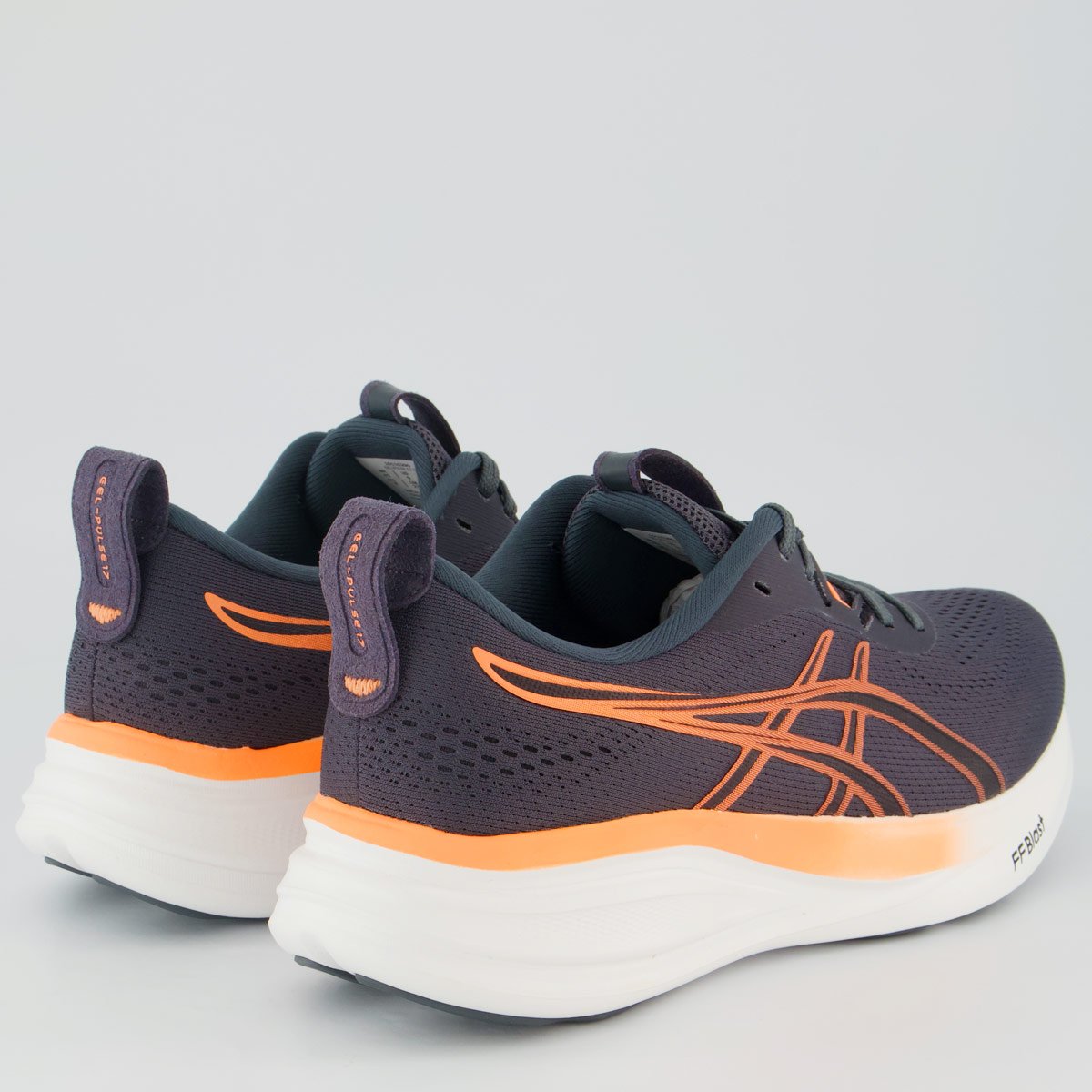 Tênis Asics Gel Pulse 17 SE Cinza e Laranja Cinza 3