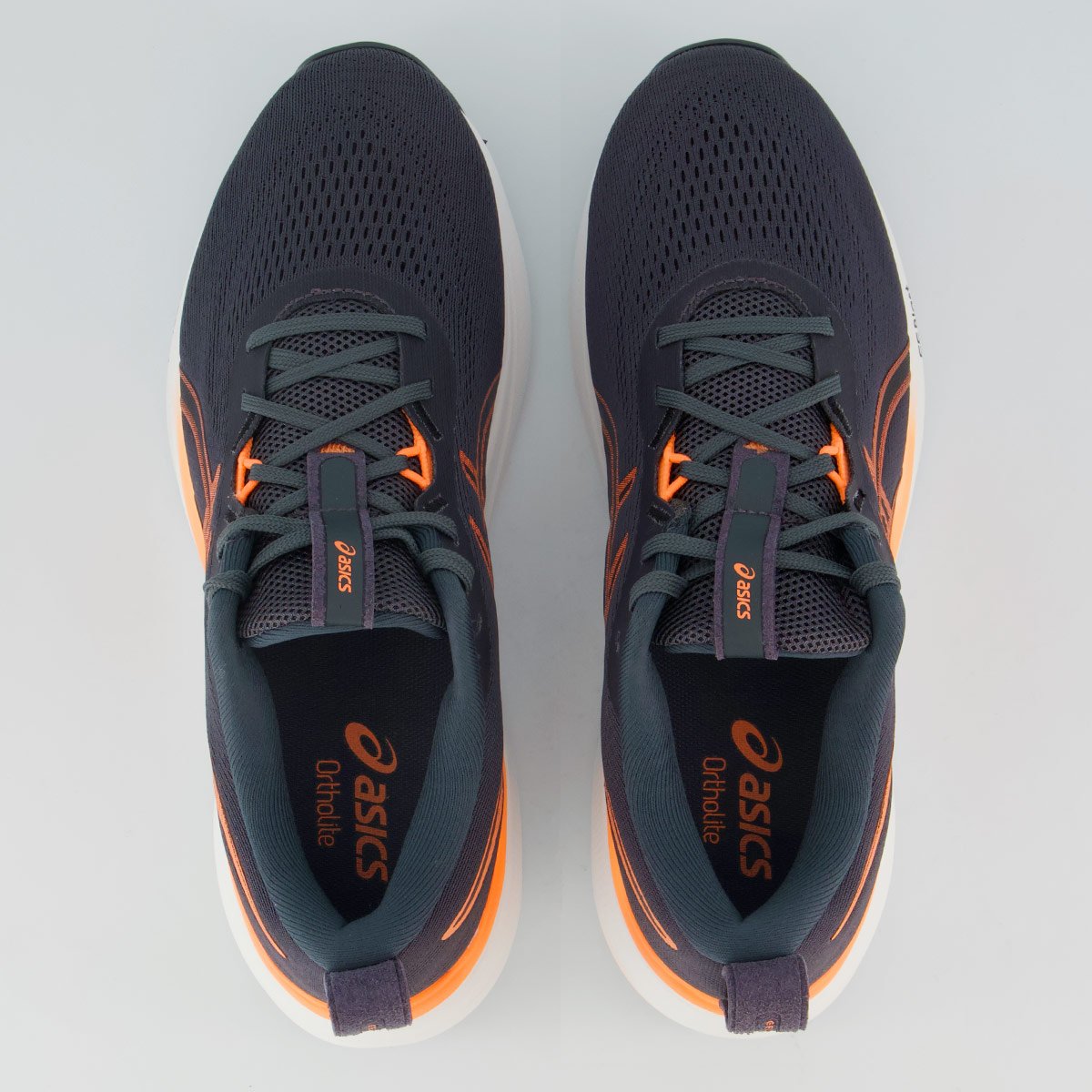 Tênis Asics Gel Pulse 17 SE Cinza e Laranja Cinza 4
