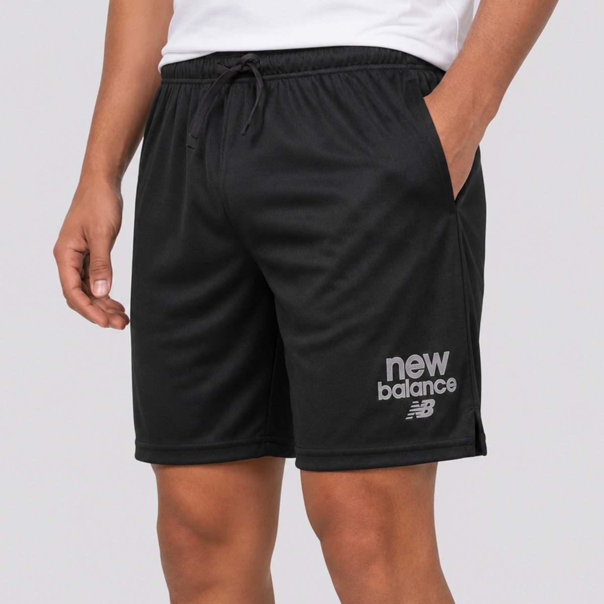 Bermuda New Balance Graphic 9 NB Preta
