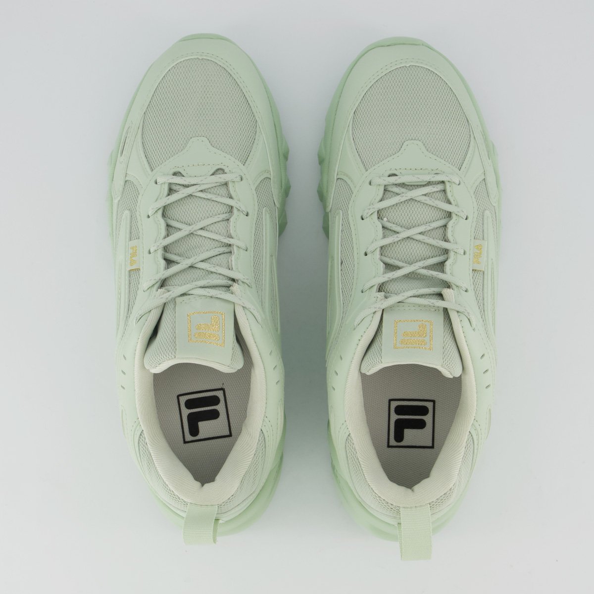 Tênis Fila Venture Tracer Lite Feminino Verde e Dourado Verde 4