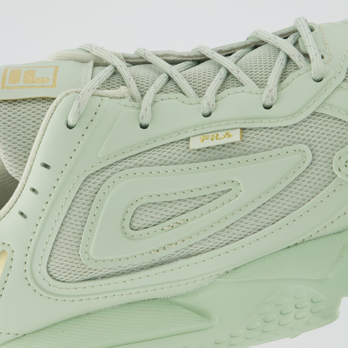 Tênis Fila Venture Tracer Lite Feminino Verde e Dourado Verde 7