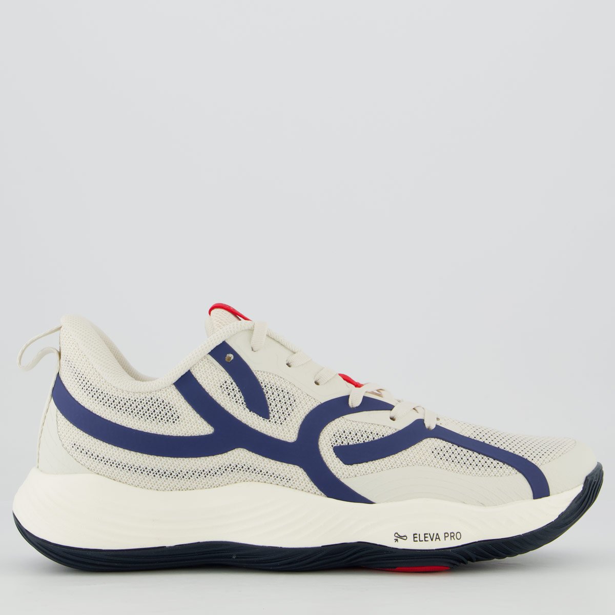Tênis Olympikus Qu4dra 2 Feminino Off-White e Azul