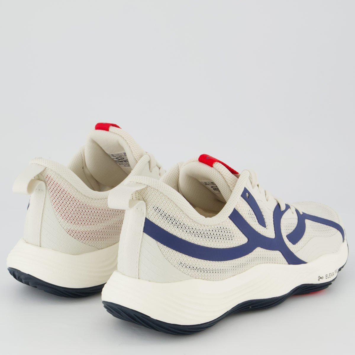 Tênis Olympikus Qu4dra 2 Feminino Off-White e Azul Off White 3