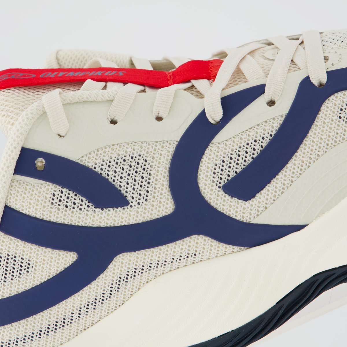 Tênis Olympikus Qu4dra 2 Feminino Off-White e Azul Off White 7