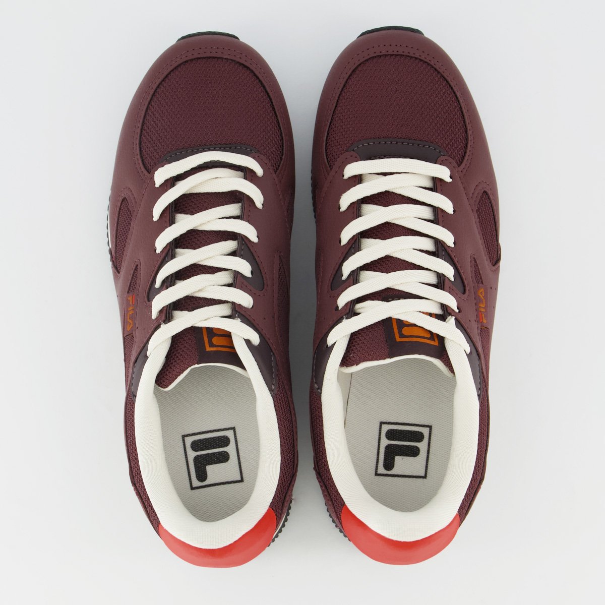 Tênis Fila Jogger 95 Feminino Bordô Bordô 4