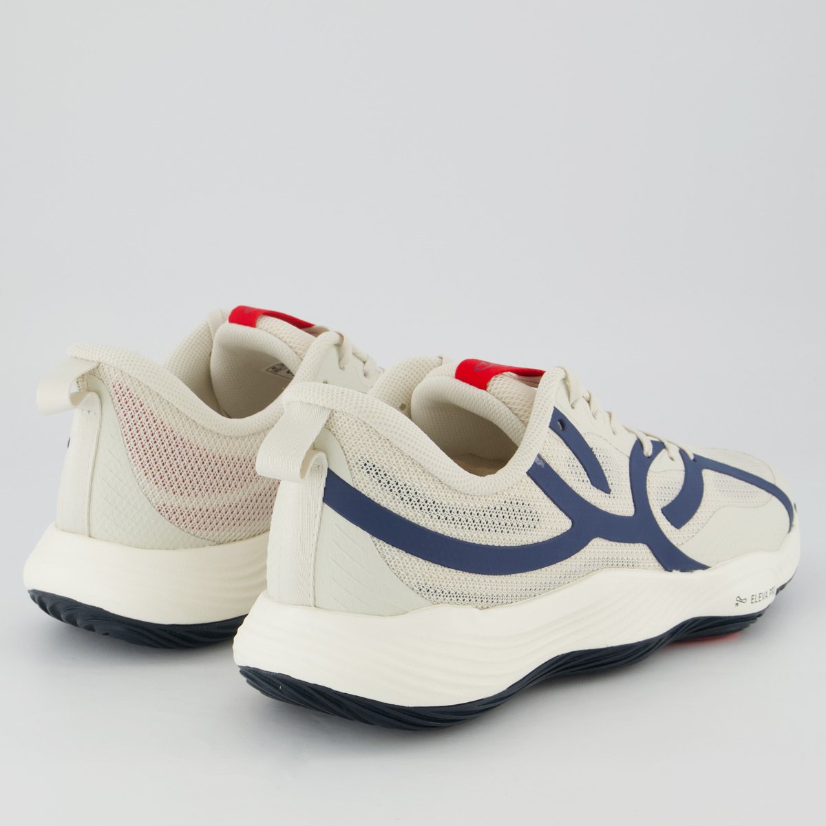 Tênis Olympikus Qu4dra 2 Off-White e Azul Off White 3
