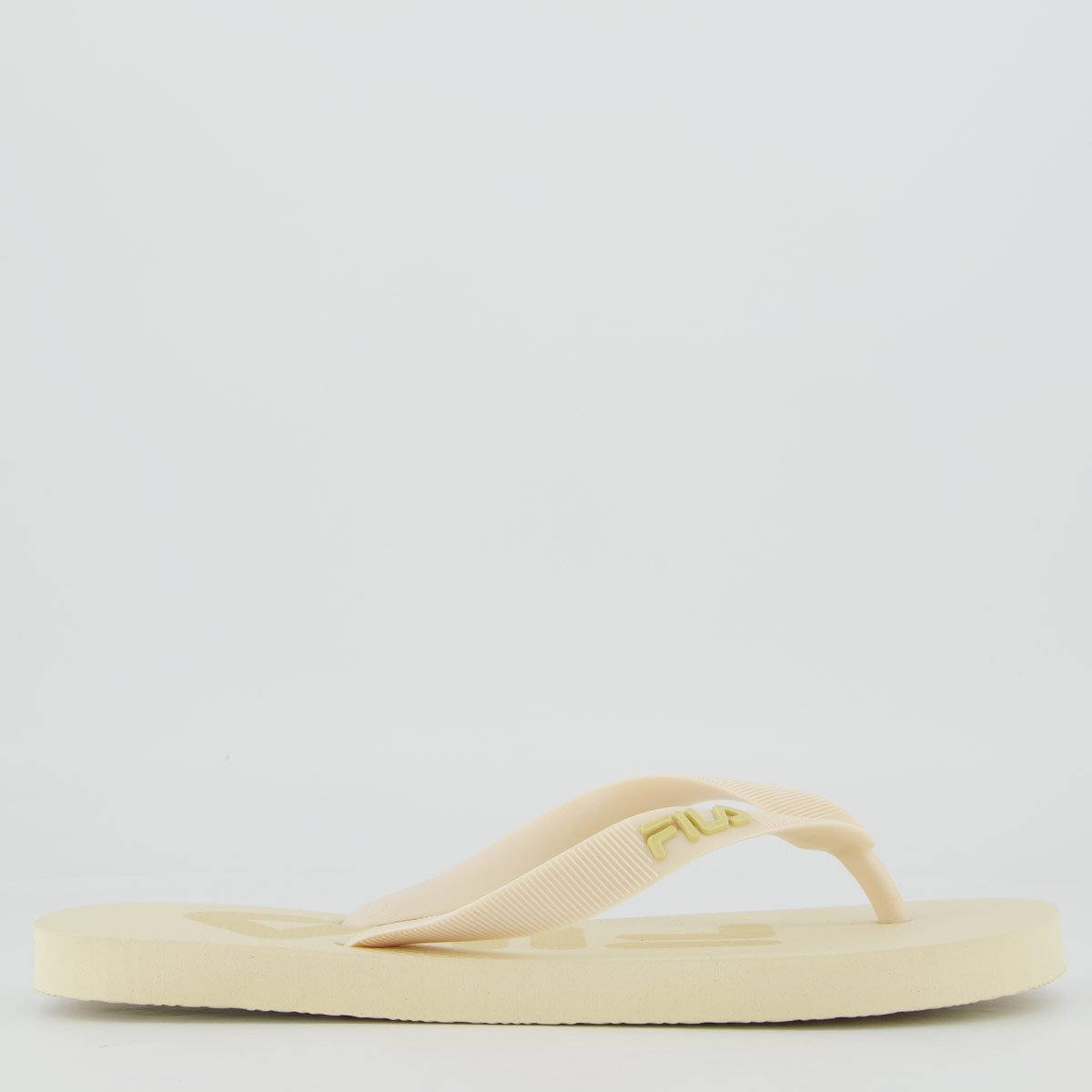 Chinelo Fila Fingers Feminino Bege Bege 2