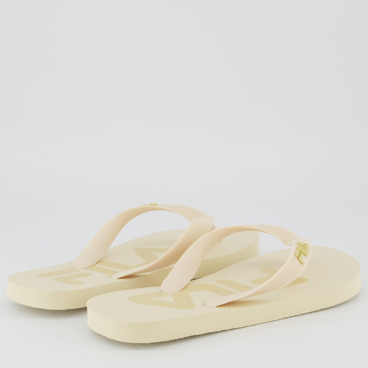 Chinelo Fila Fingers Feminino Bege Bege 4