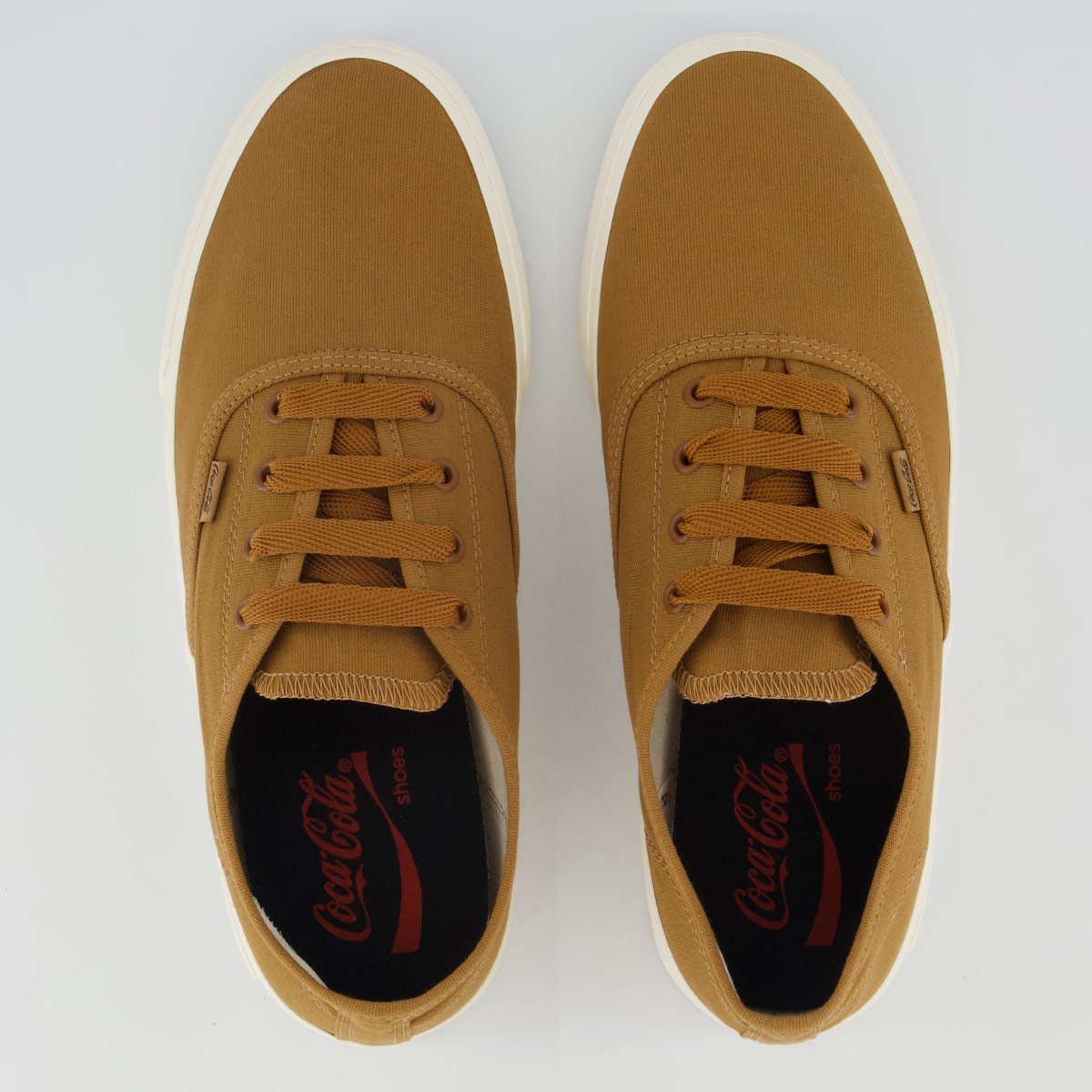 Tênis Coca Cola Kick Travel Marrom e Branco Marrom 4