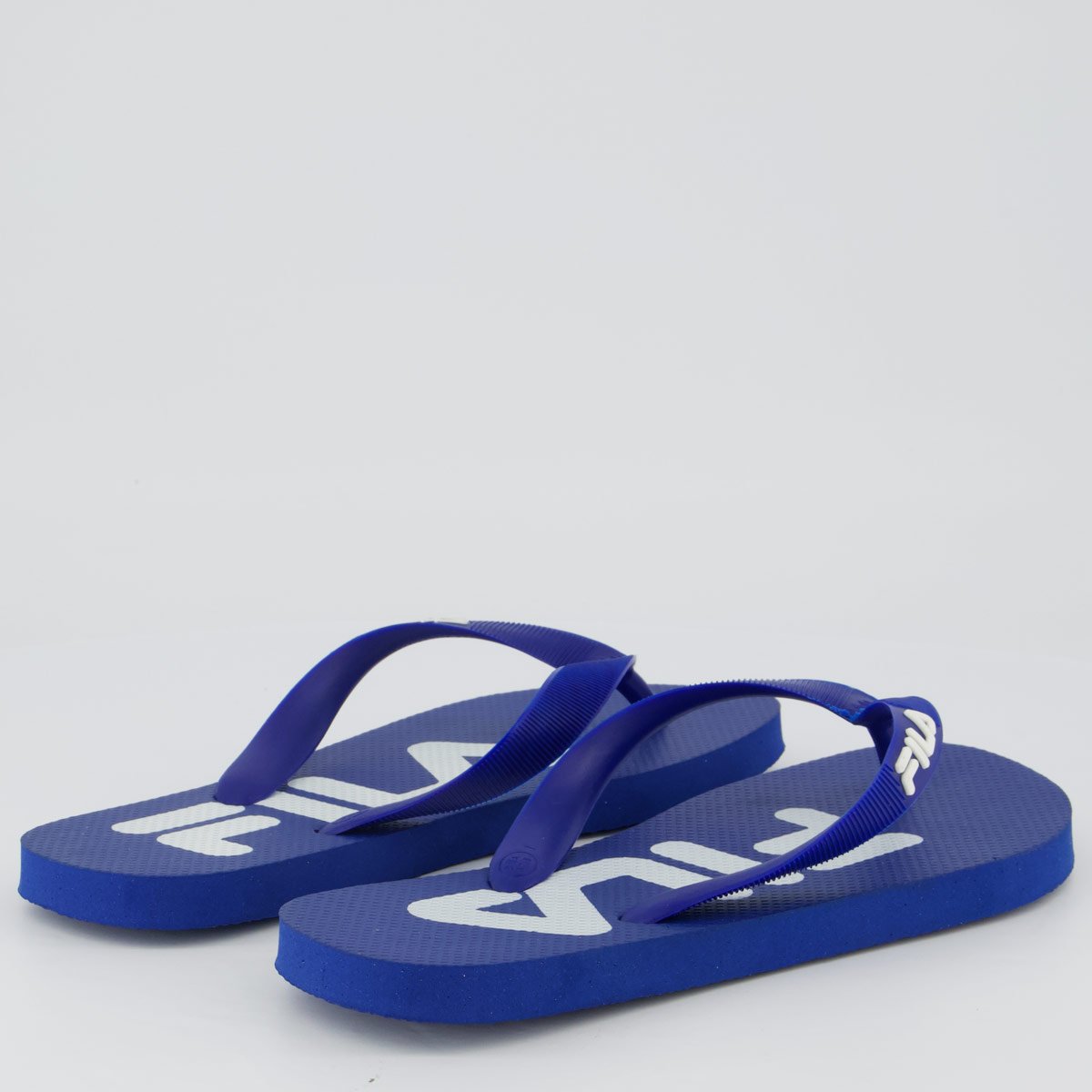 Chinelo Fila Fingers Azul e Branco Azul 4