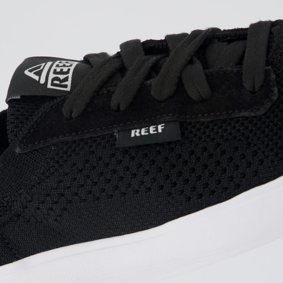 Tênis Reef Santa Cruz Preto e Branco Preto 7