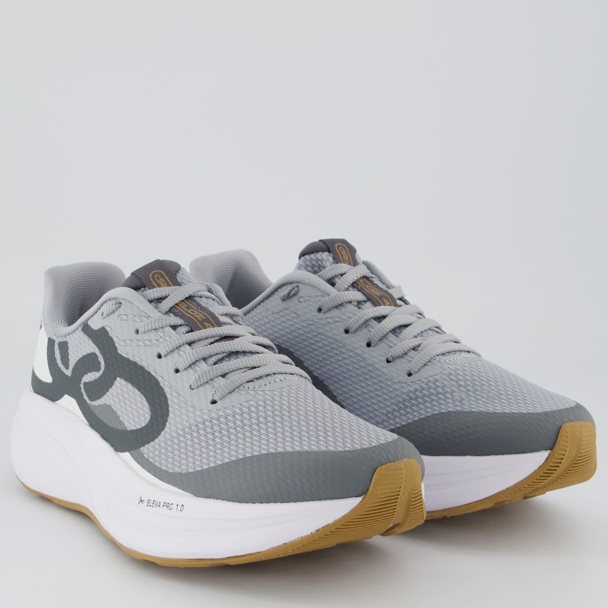 Tênis Olympikus Veloz 4 Feminino Cinza Cinza 2