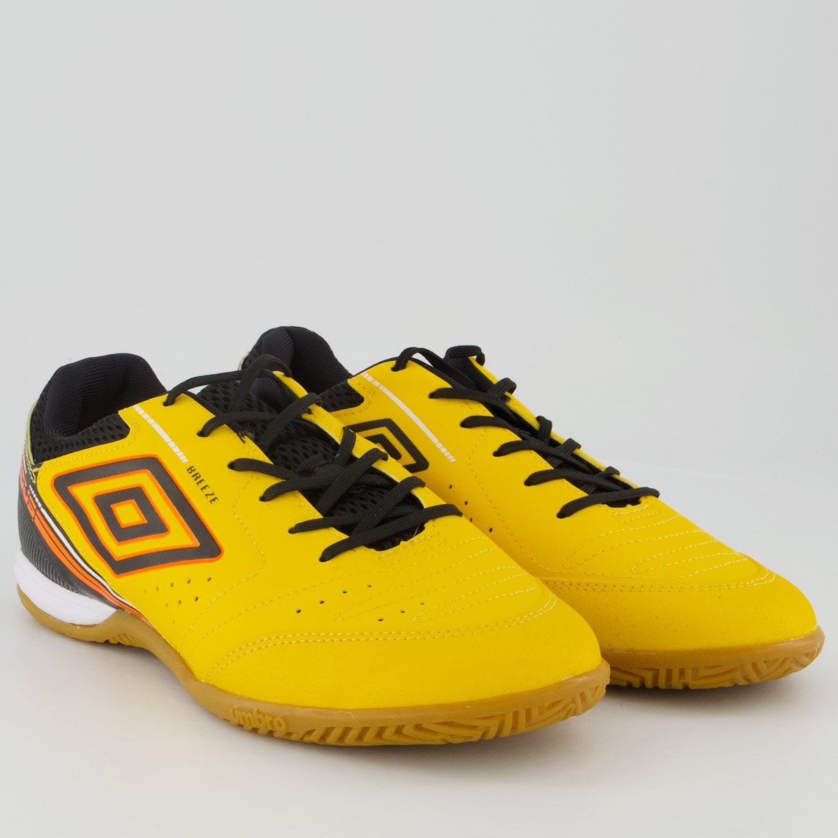 Chuteira Umbro Furious Futsal Amarela e Preta Amarelo 2