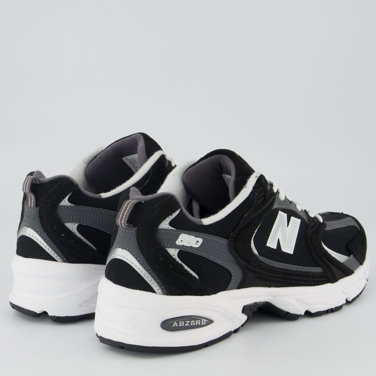 Tênis New Balance 530 Preto e Branco Preto 3