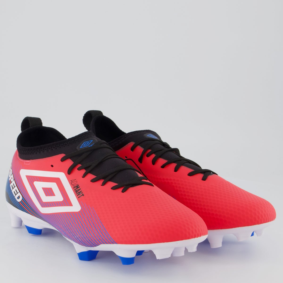 Chuteira Umbro Top Speed Club Campo Rosa e Branca Rosa 2