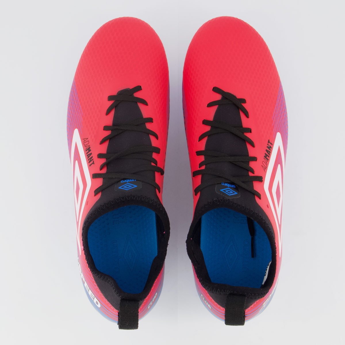 Chuteira Umbro Top Speed Club Campo Rosa e Branca Rosa 4