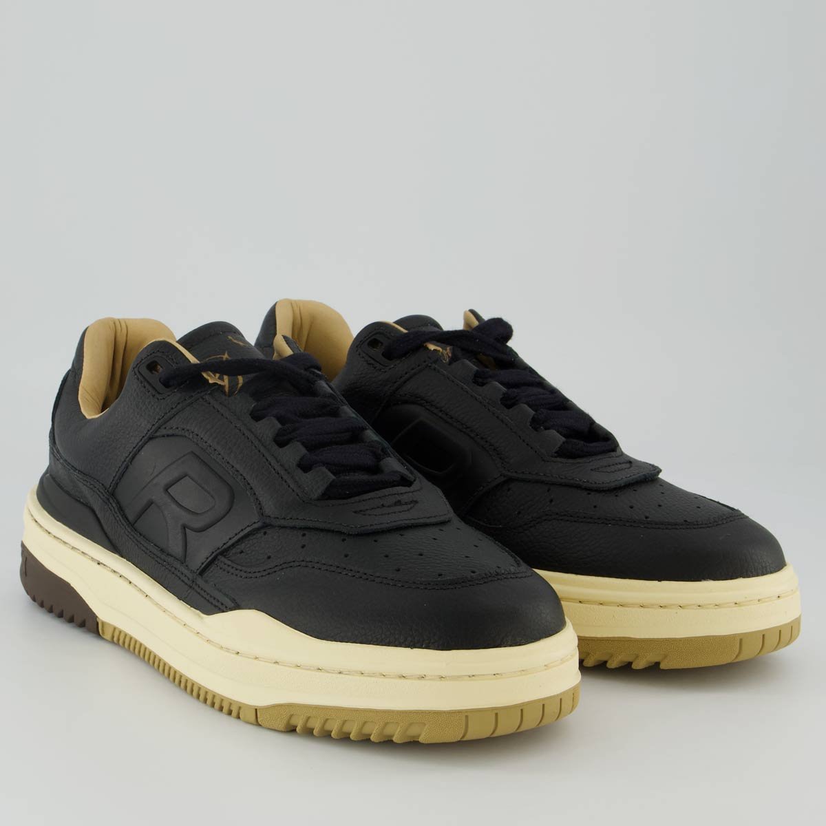 Tênis Reserva R-Broox Clean Leather Preto Preto 2