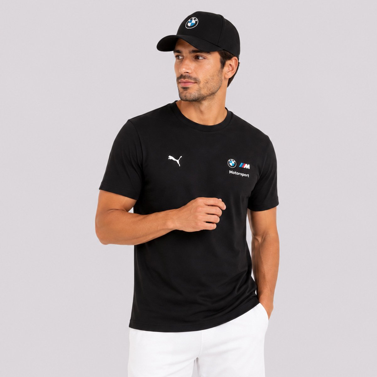 Camiseta Puma BMW Motorsport Preta Preto 3