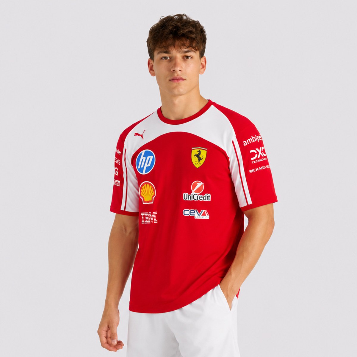 Camiseta Puma Sf Ferrari Replica 2026 Vermelha Vermelho 2