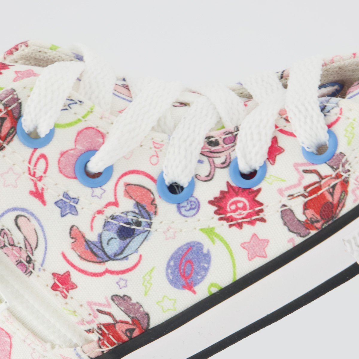 Tênis Converse All Star Chuck Taylor Stitch Infantil Branco e Rosa Branco 7