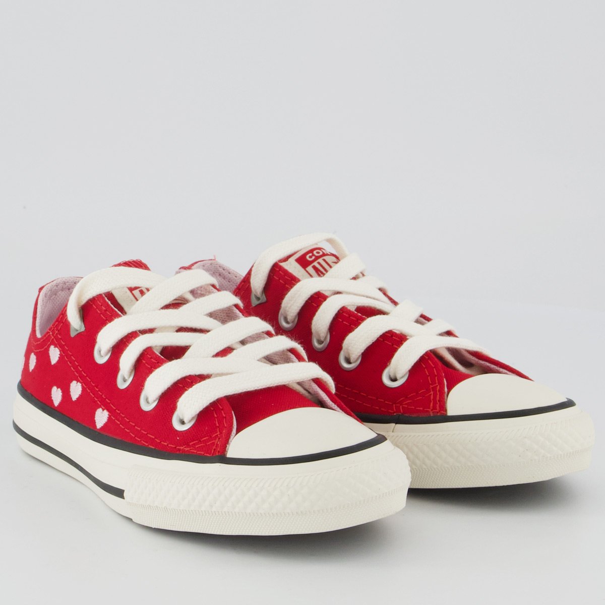 Tênis Converse All Star CT In Love Juvenil Vermelho Vermelho 2