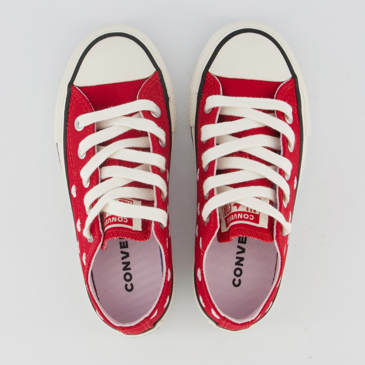 Tênis Converse All Star CT In Love Juvenil Vermelho Vermelho 4