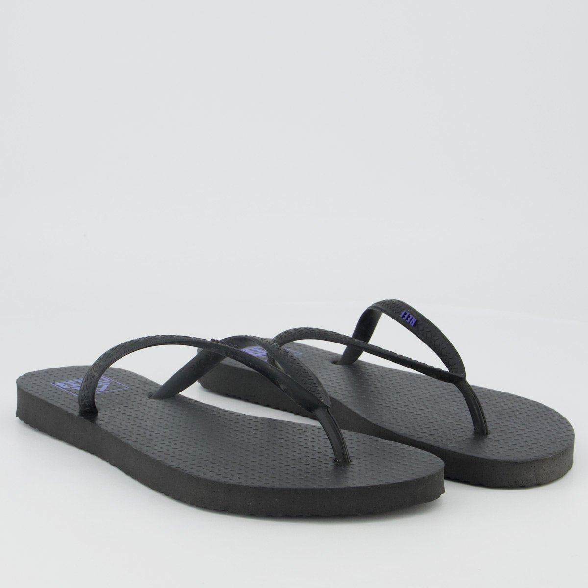 Chinelo Reef Seaside Feminino Preto e Azul Preto 3