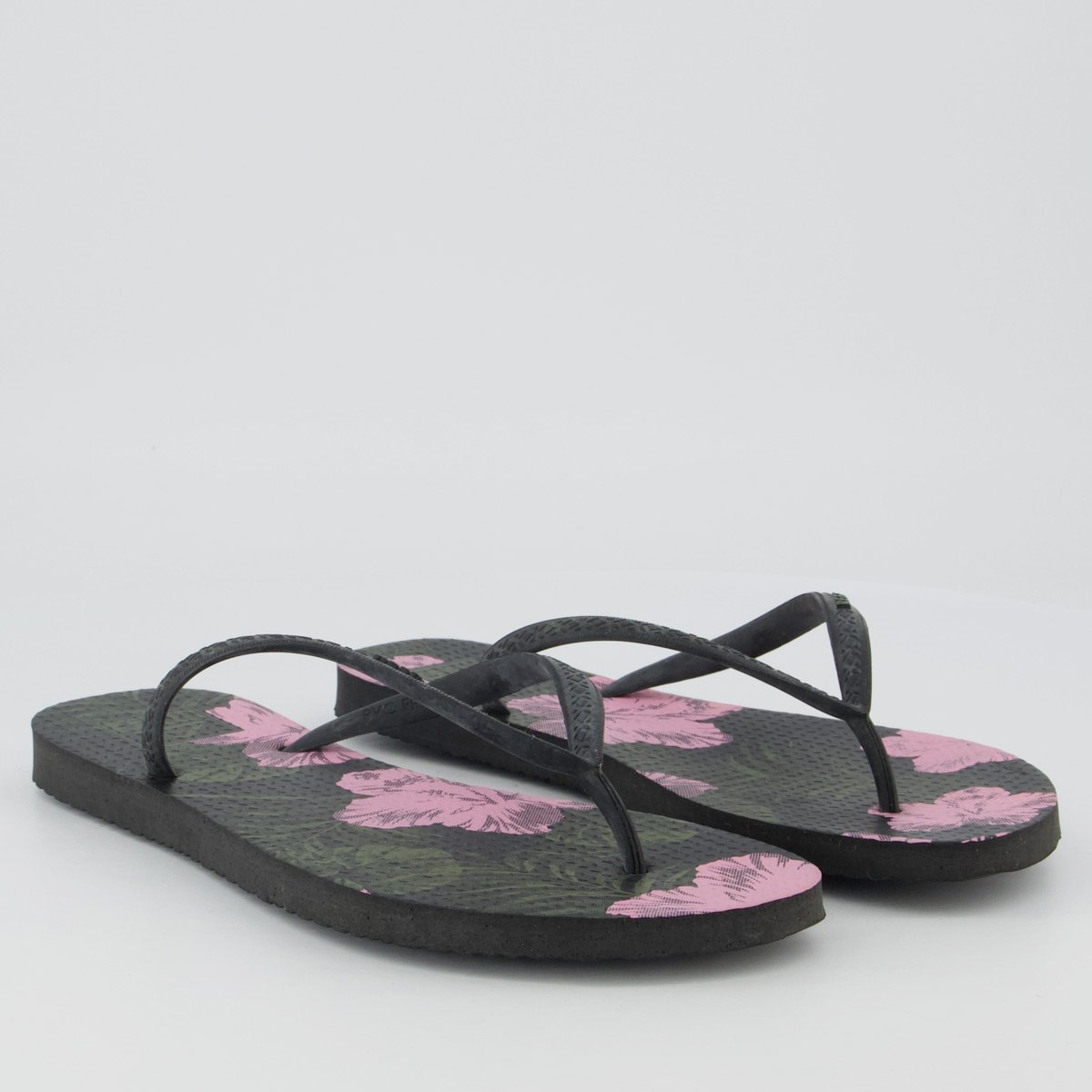 Chinelo Reef Seaside Feminino Preto Preto 3