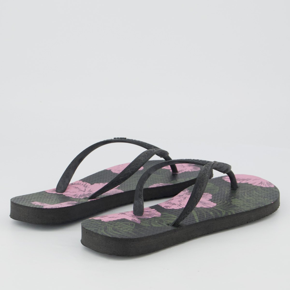 Chinelo Reef Seaside Feminino Preto Preto 4