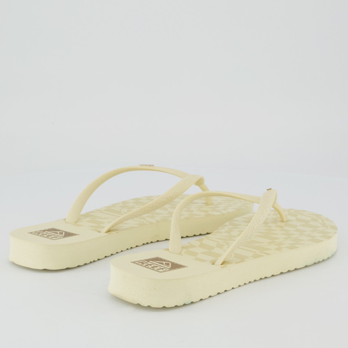Chinelo Reef Seaside Feminino Off White e Marrom Off White 4