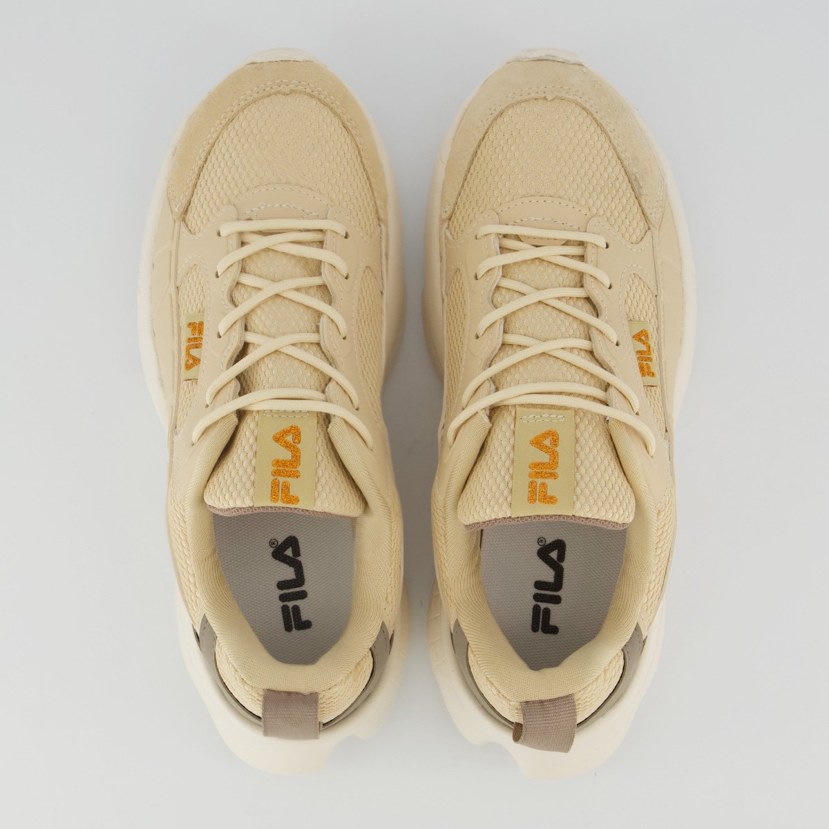 Tênis Fila Destroyer Feminino Bege Bege 4