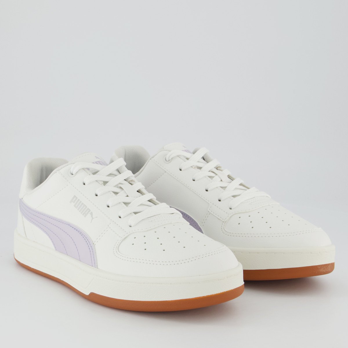 Tênis Puma Caven 2.0 Feminino Branco e Lilás Branco 2