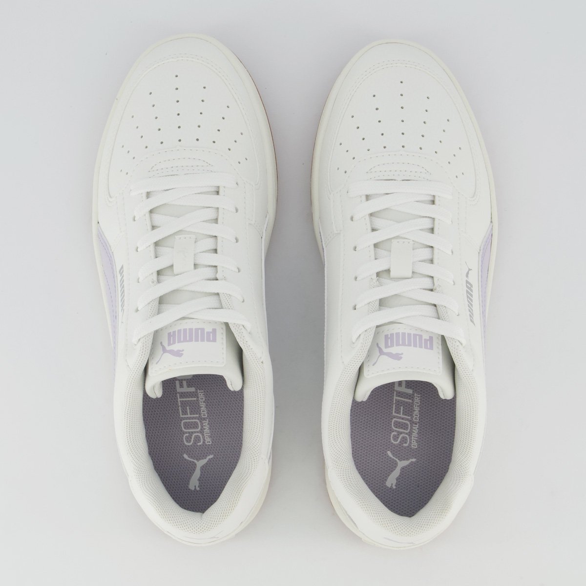 Tênis Puma Caven 2.0 Feminino Branco e Lilás Branco 4