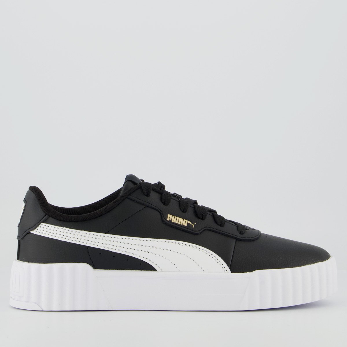 Tênis Puma Carina 3.0 Feminino Preto e Branco