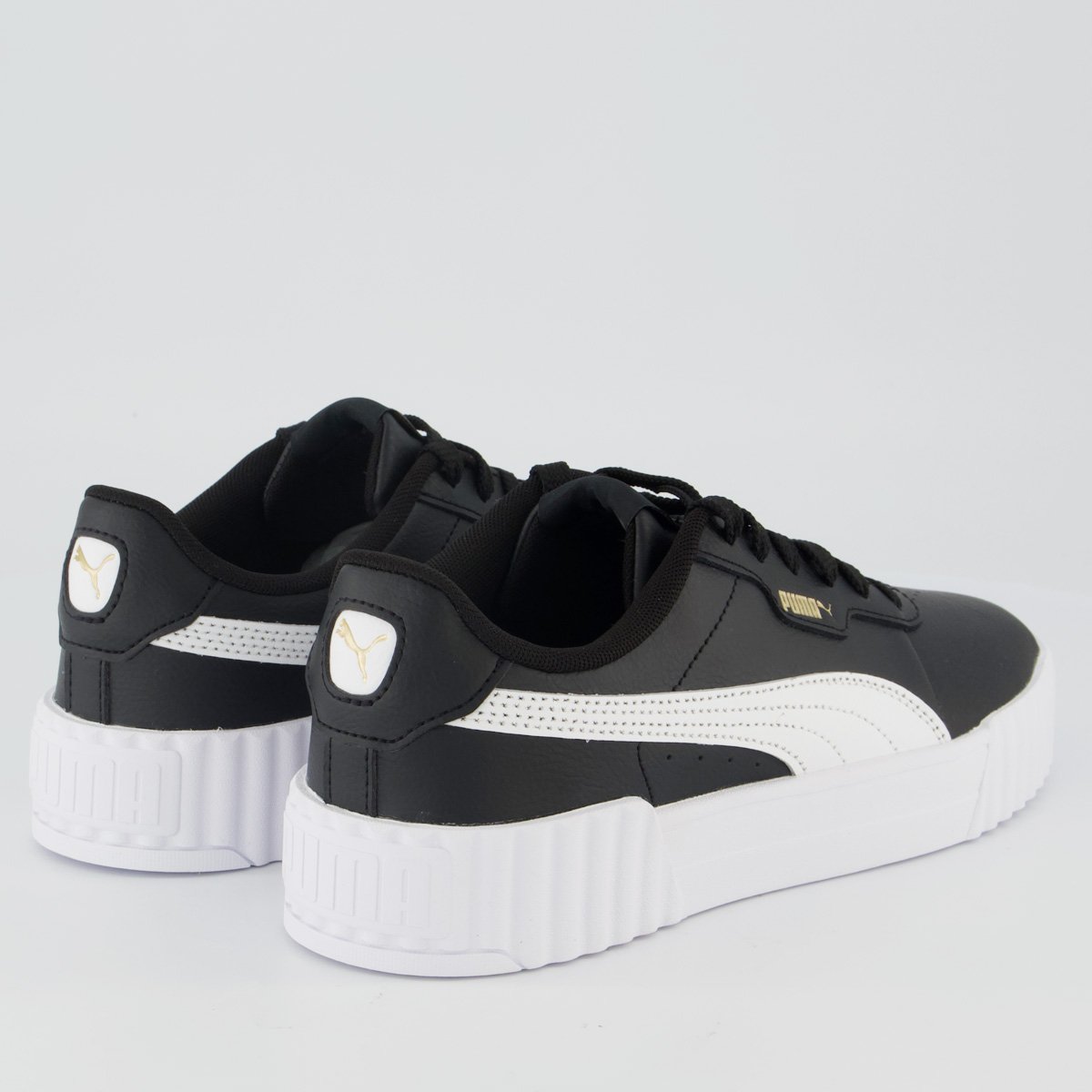 Tênis Puma Carina 3.0 Feminino Preto e Branco Preto 3