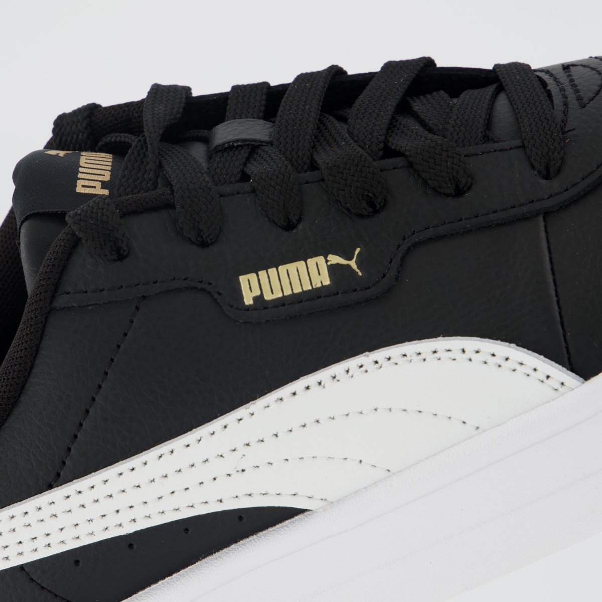 Tênis Puma Carina 3.0 Feminino Preto e Branco Preto 7